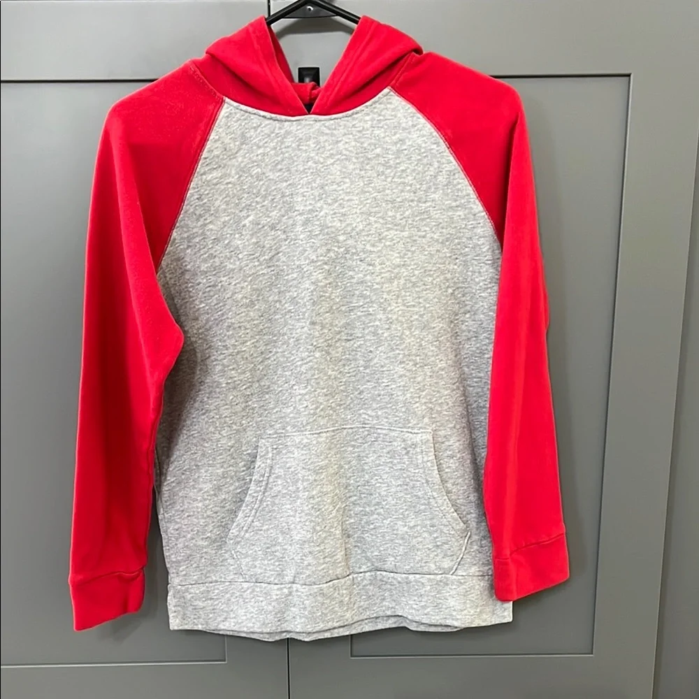 Old Navy Red and Gray Kids Hoodie
